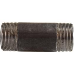59153SMLS - 1-1/2 in MPT x 1-1/2 in MPT Seamless Steel Pipe Nipple, 10 in Length