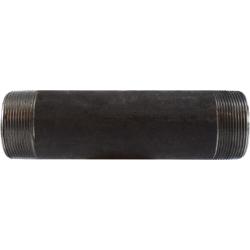 59197SMLS - 2 in x 2 in Black Steel Seamless Pipe Nipple, 24 in Length, SCH 80