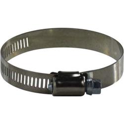 611008 - Stainless Steel Worm Gear Clamp 7/16 in to 1 in, 1/2 in Width, 50 in-lb Torque
