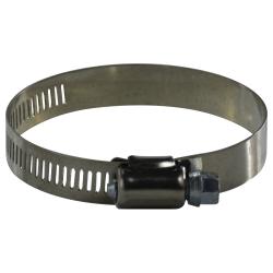 611016 - Stainless Steel Worm Gear Clamp 11/16 in to 1-1/2 in, 1/2 in Width, 5/16 in Bolt