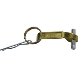 61450 - 1 in Brass Handle Assembly for Cam and Groove Fittings