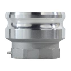 61855 - Aluminum Cam and Groove Reducing Adapter 4 in Type A to 6 in FNPT