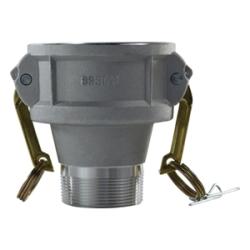 61859 - 3 in Type B x 2 in MIP Aluminum Cam and Groove Reducer Coupler