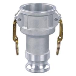 619009 - 4 in Female to 2 in Male Aluminum Cam and Groove Reducer Coupler