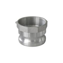 CGA-050-A1 - 1/2-in Male x 1/2-in Female NPT Aluminum Cam and Groove Adapter