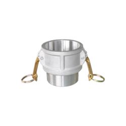 61924 - 1-1/2 in Type B x 1-1/2 in MNPT Aluminum Cam and Groove Coupler
