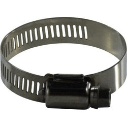620006SS - 3/8 in to 7/8 in 316 Stainless Steel Wide Band Worm Drive Clamp