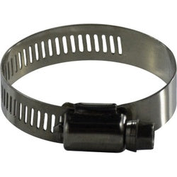 620052SS - 316 Stainless Steel Wide Band Worm Drive Clamp - 2-13/16 in x 3-3/4 in