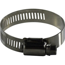 620064SS - 2-1/2 in to 4-1/2 in 316 Stainless Steel Wide Band Worm Drive Clamp