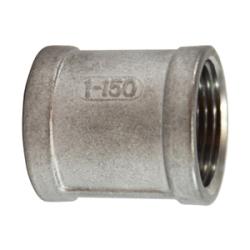 62417 - 1-1/2-in Female NPT Banded Coupling, 304 Stainless Steel, 150 lb Pressure Rating