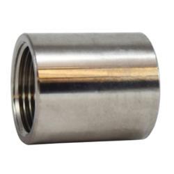 62411B - 1/4 in FPT x 1/4 in FPT Stainless Steel Outside Diameter Machine Coupling