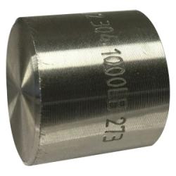 62477B1 - 1-1/2 in FPT 304 Stainless Steel Barstock Cap for High Pressure