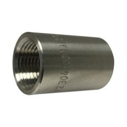 63411B1 - 1/4 in FPT x 1/4 in FPT 316 Stainless Steel Barstock Coupling for Fluids