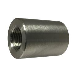 63457B1 - 4 in x 3 in 316 Stainless Steel Barstock Reducer Coupling, 1000 psi Rating