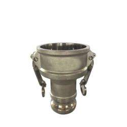 639002 - 3 in x 2 in 316 Stainless Steel Cam and Groove Reducer Coupler