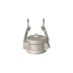 63973 - 1-1/4 in Type DC Cam and Groove Dust Cap - 316 Stainless Steel