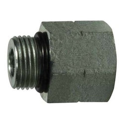 6410O88 - 1/2-in Male O-Ring Boss x 1/2-in Female O-Ring Boss Steel Reducer/Expander