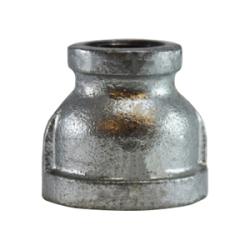 64465 - Galvanized Malleable Iron Reducing Coupling 4 in FPT x 2-1/2 in FPT, ANSI B 16.3