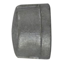 64479 - 2-1/2 in FPT Malleable Iron Cap, 150 lb Pressure Rating, ANSI B 16.3 Standard
