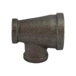 65304 - 1-1/4 in FPT x 1/2 in FPT x 1/2 in FPT Malleable Iron Reducing Tee