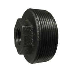 65545 - 6 in MPT x 4 in FPT Malleable Iron Reducer Hex Bushing