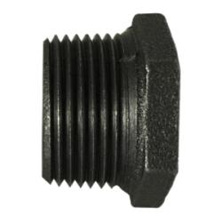 65544 - 5 in MPT x 4 in FPT Malleable Iron Reducer Hex Bushing