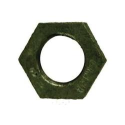 65703 - 1/2 in Malleable Iron Hex Locknut with 1/2-14 Thread Size
