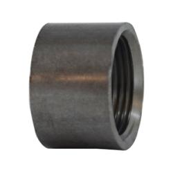 65779H - 2-1/2 in FPT x 2-1/2 in Butt Weld Half Merchant Coupling, Steel, Black Finish