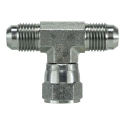 660010 - Steel Swivel Branch Tee with Two 5/8-Inch Male JIC and One 5/8-Inch Female JIC Fitting