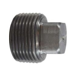 67671 - 1/4 in MNPT Carbon Steel Solid Square Head Plug, 0.73 in x 0.37 in Dimensions