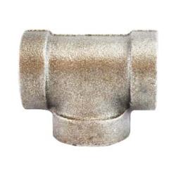 68260 - Galvanized Iron Tee Fitting, 3 in FPT x 3 in FPT x 3 in FPT, 300 lb Pressure Rating