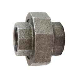68602 - 3/8 in FPT x 3/8 in FPT Galvanized Malleable Iron Union Fitting