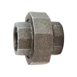 68611 - 4 in FPT x 4 in FPT Malleable Iron Union Fitting, Galvanized, 300 lbs Pressure Class