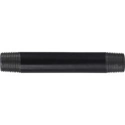 71168 - 2 in x 2 in MPT Seamless Steel Pipe Nipple, 6 in Length