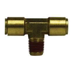 720808 - 1/2 in x 1/2 in x 1/2 in Forged Brass D.O.T. Male Branch Tee Fitting