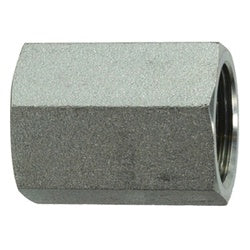 9033-16-16 - 1 in Female BSPP Steel Coupling, 1-11 Thread Size, 9033 Series