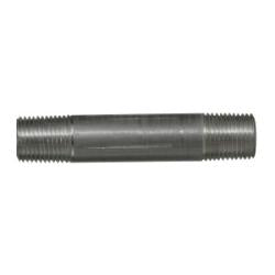 76005 - Aluminum Pipe Nipple 1/8 in MPT x 1/8 in MPT, Length 3 in
