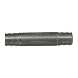 76011 - 1/8 in MPT x 1/8 in MPT Aluminum Pipe Nipple, 6 in Length