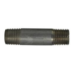 76022 - 1/4 in x 1/4 in Male Thread Aluminum Pipe Nipple, 2 in Length