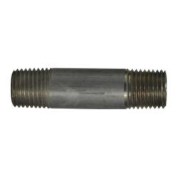 76026 - 1/4 in MPT x 1/4 in MPT Aluminum Pipe Nipple, 4 in Length