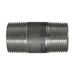 76085 - 3/4 in MPT x 3/4 in MPT Aluminum Pipe Nipple, 3-1/2 in Length