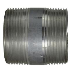 76148 - 1-1/2 in MPT x 1-1/2 in MPT Aluminum Pipe Nipple, 5-1/2 in Long