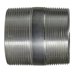 76174 - 2 in MPT x 2 in MPT Aluminum Pipe Nipple, 12 in Length
