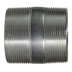 76181 - 2-1/2 in Male Pipe Thread Aluminum Pipe Nipple, 3 in Length