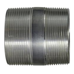 76409 - Aluminum Pipe Nipple with 3-1/2 in MPT Connections, 8 in Length