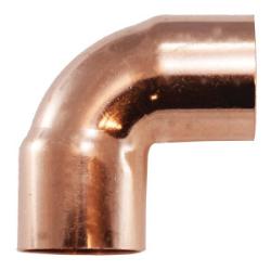 77117 - Wrought Copper 90° Elbow Fitting - 2 in x 1-1/2 in Connections