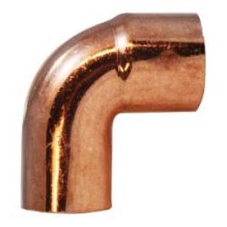 77134 - 90° Wrot Copper Solder Joint Street Elbow Fitting - 3 in x 3 in