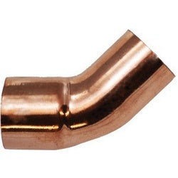 77186 - 2-1/2 in x 2-1/2 in Copper 45° Street Elbow Fitting