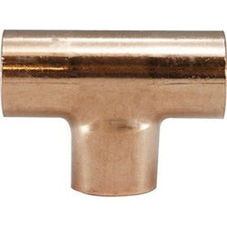 77539 - 4 in x 4 in x 1/2 in Copper Tee Fitting for Plumbing