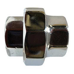 81104-08 - Bronze 1/2 in FPT x 1/2 in FPT Union Fitting with Chrome-Plated Finish